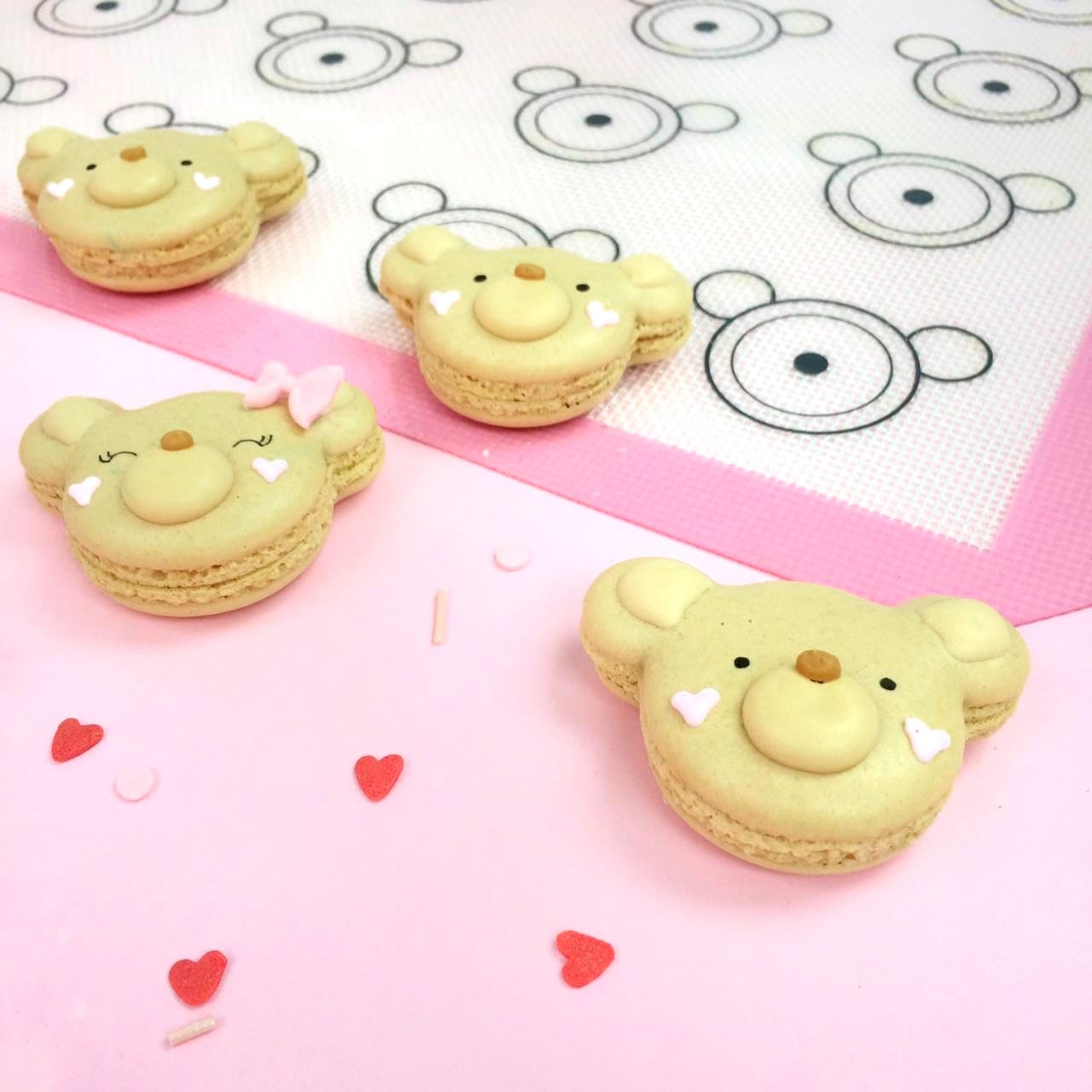 Clase Online Macarons Ositos