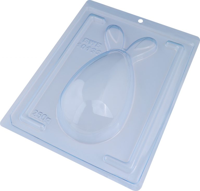 BWB Molde Pascua Huevo con orejas 250 Gr  (3 capas)