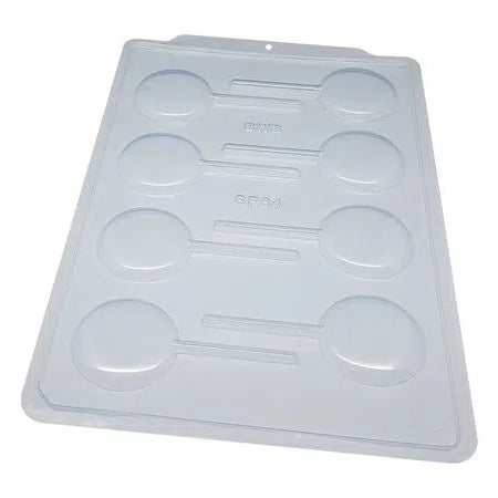 Molde Plastico Simple Grande Paleta Circular