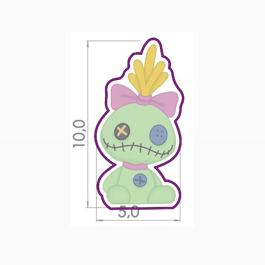 Cortador Scrump cuerpo - Stitch