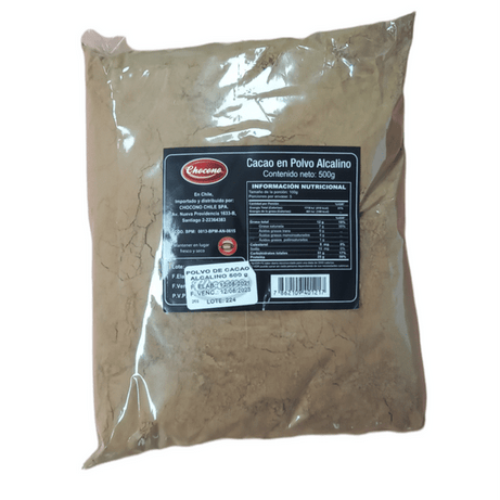 Cacao en Polvo Alcaino 500g