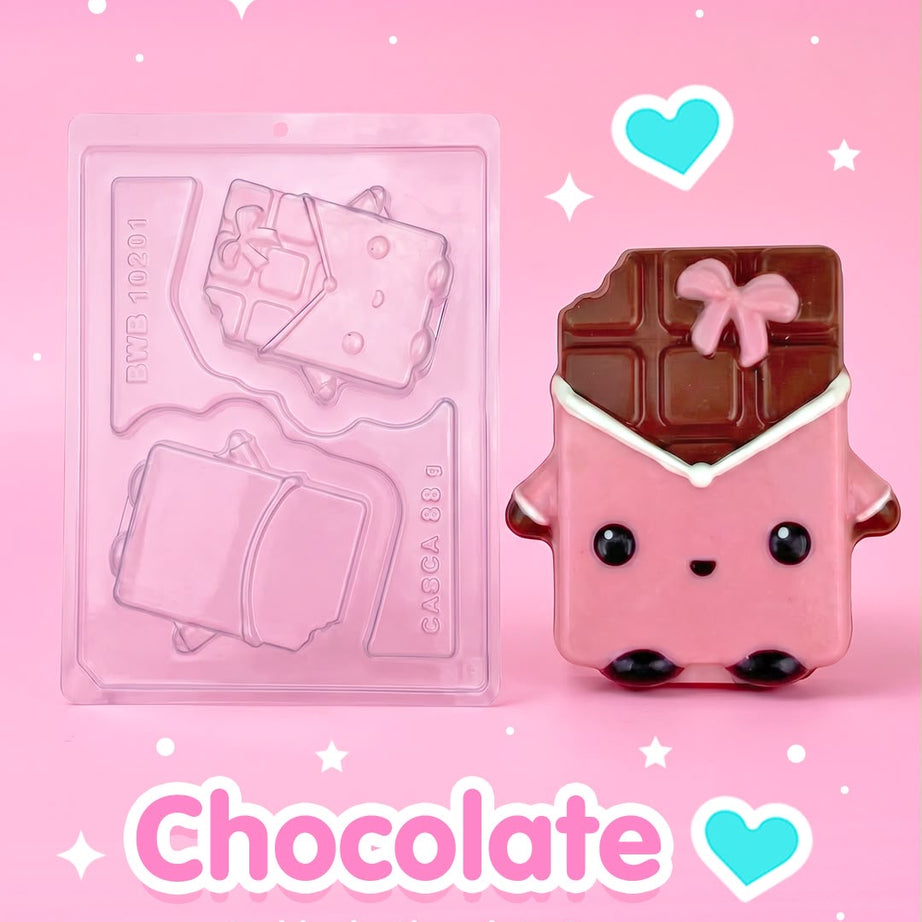 Molde Plastico chocolatina (3 Capas)