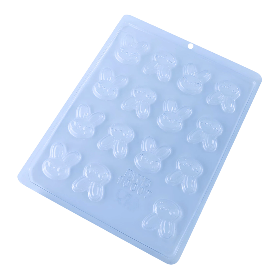 BWB Molde Pascua Simple Aplique de conejo  5Gr simple