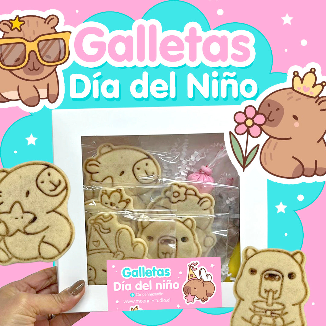 Set Pinta Galletas - Capibara