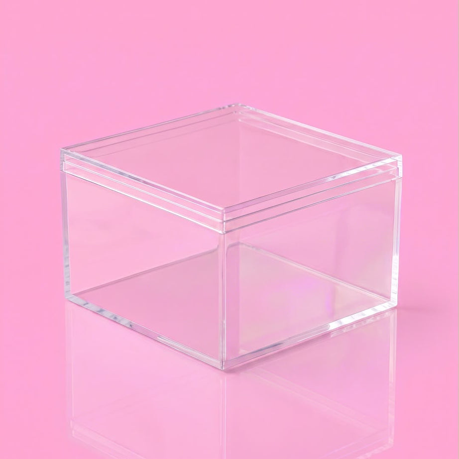 Caja Acrílica 8x8x4.5 cms