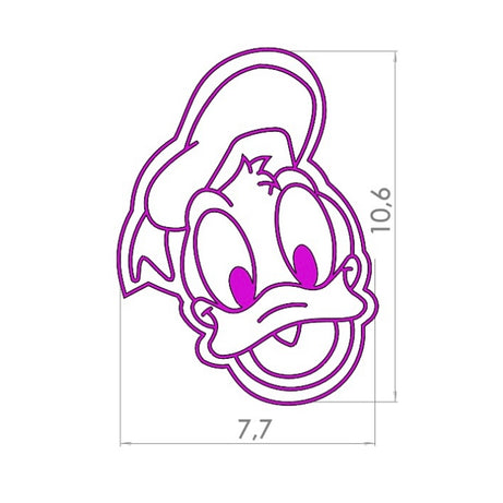 Cortador Stamp Donald - Mickey