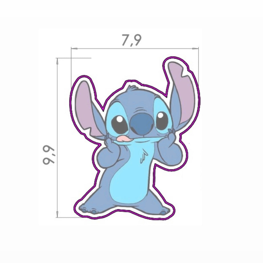 Cortador Stitch Travieso