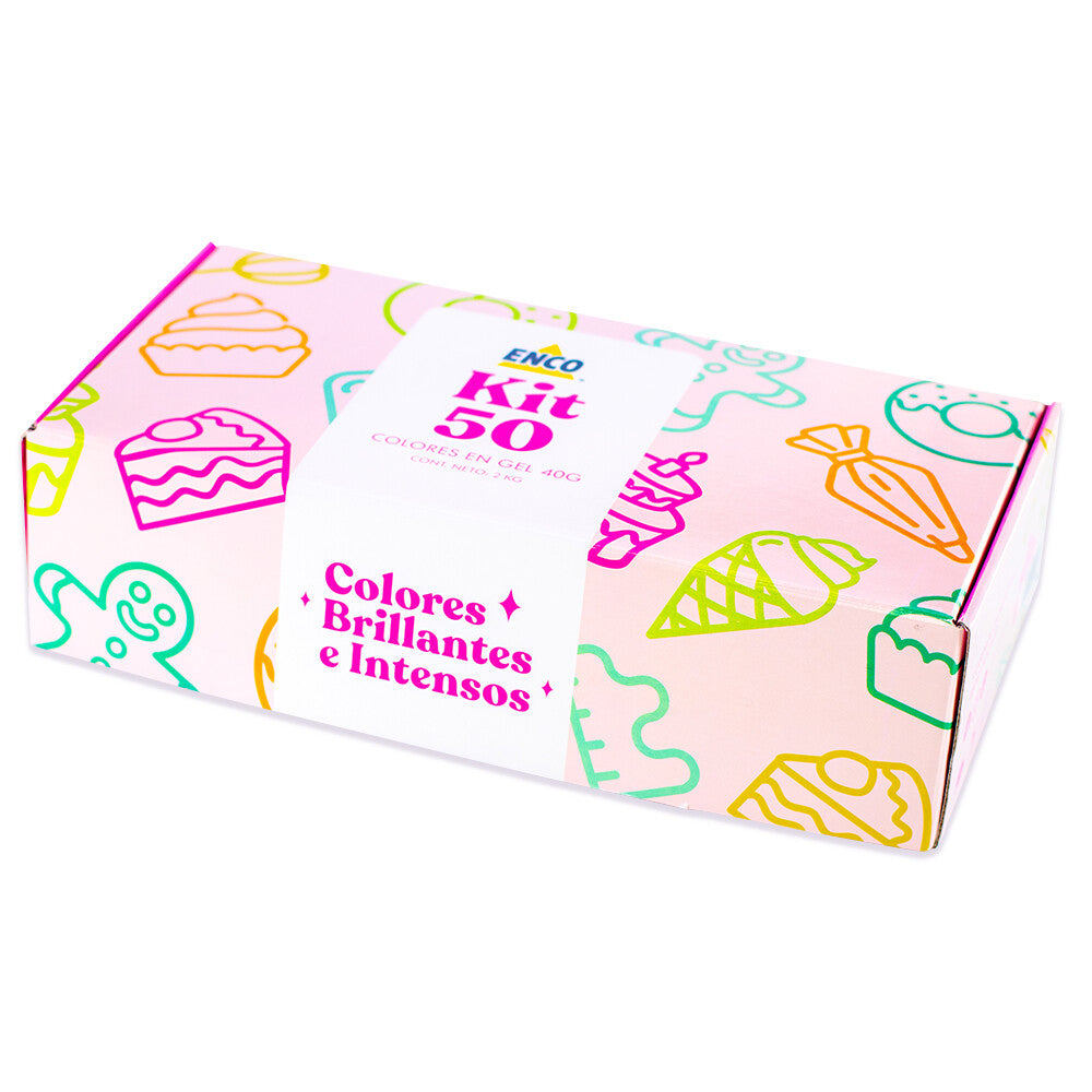 Kit 50 Colorantes ENCO