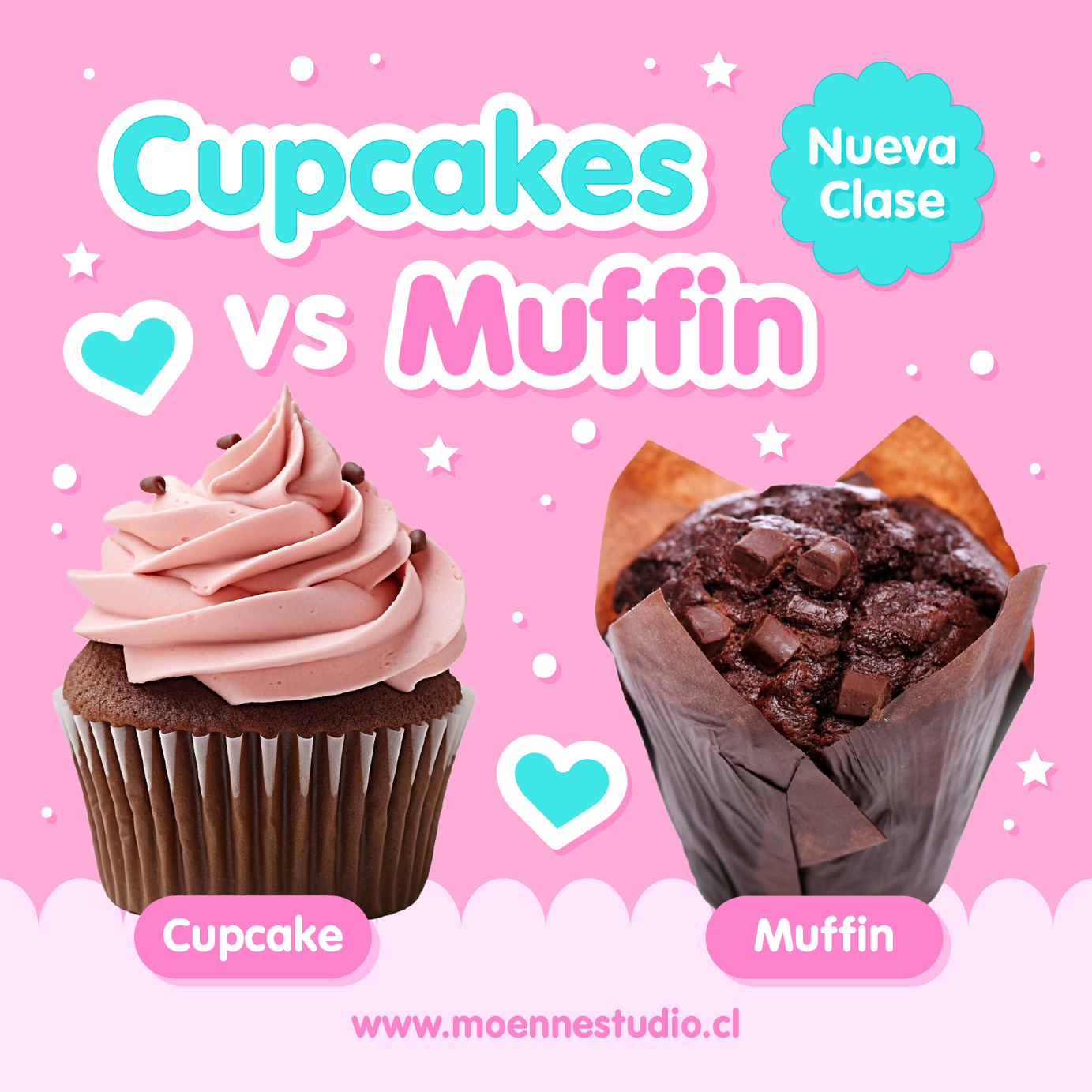 Clase Cupcake vs Muffin - Sabado 30 Nov