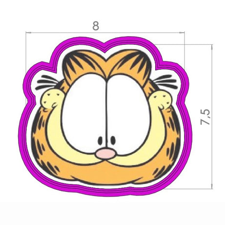 Garfield Adulto Cara