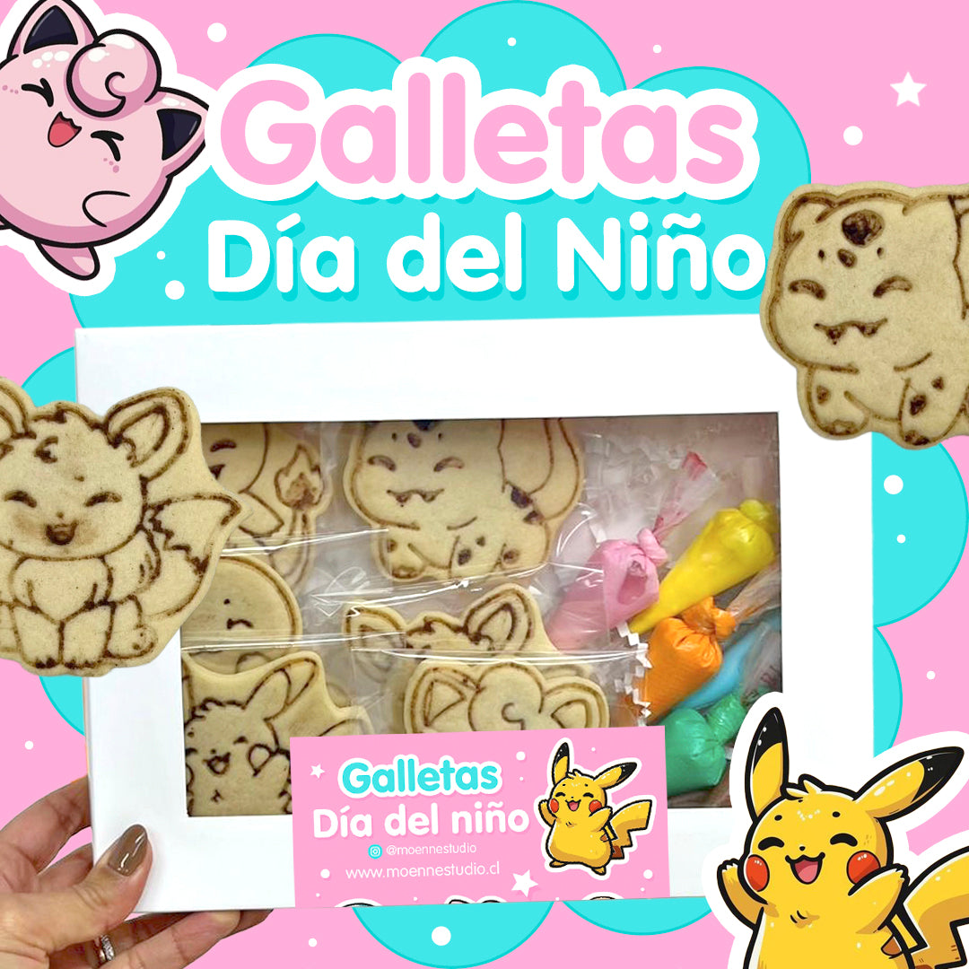 Set Pinta Galletas - Pokemon