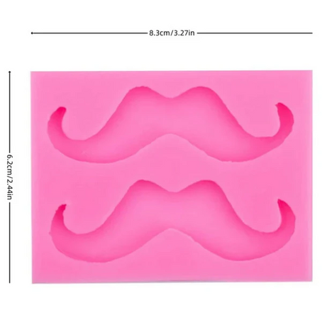 Molde Bigotes 2 tamaños