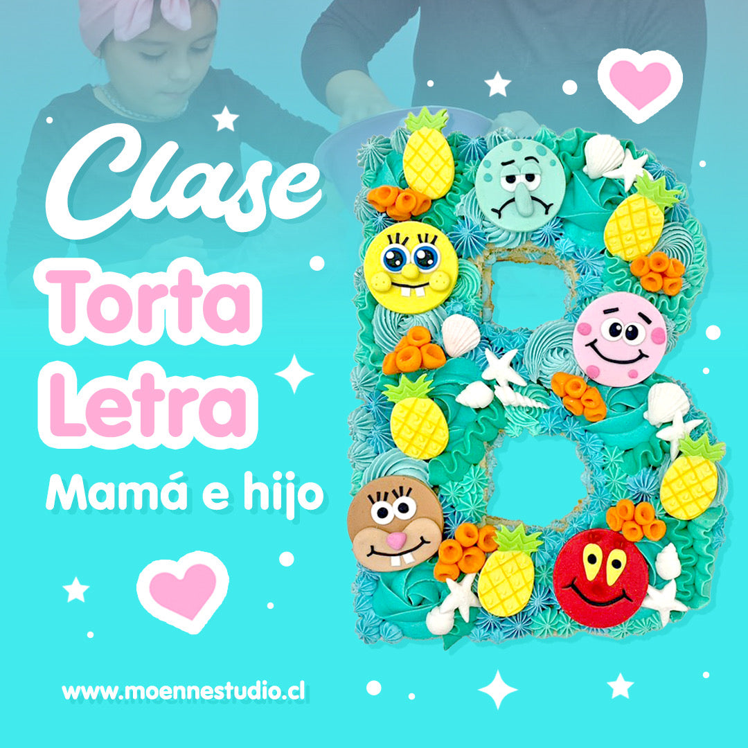 Mamá & KIDS - Clase Torta Letra - Sábado 10 Enero