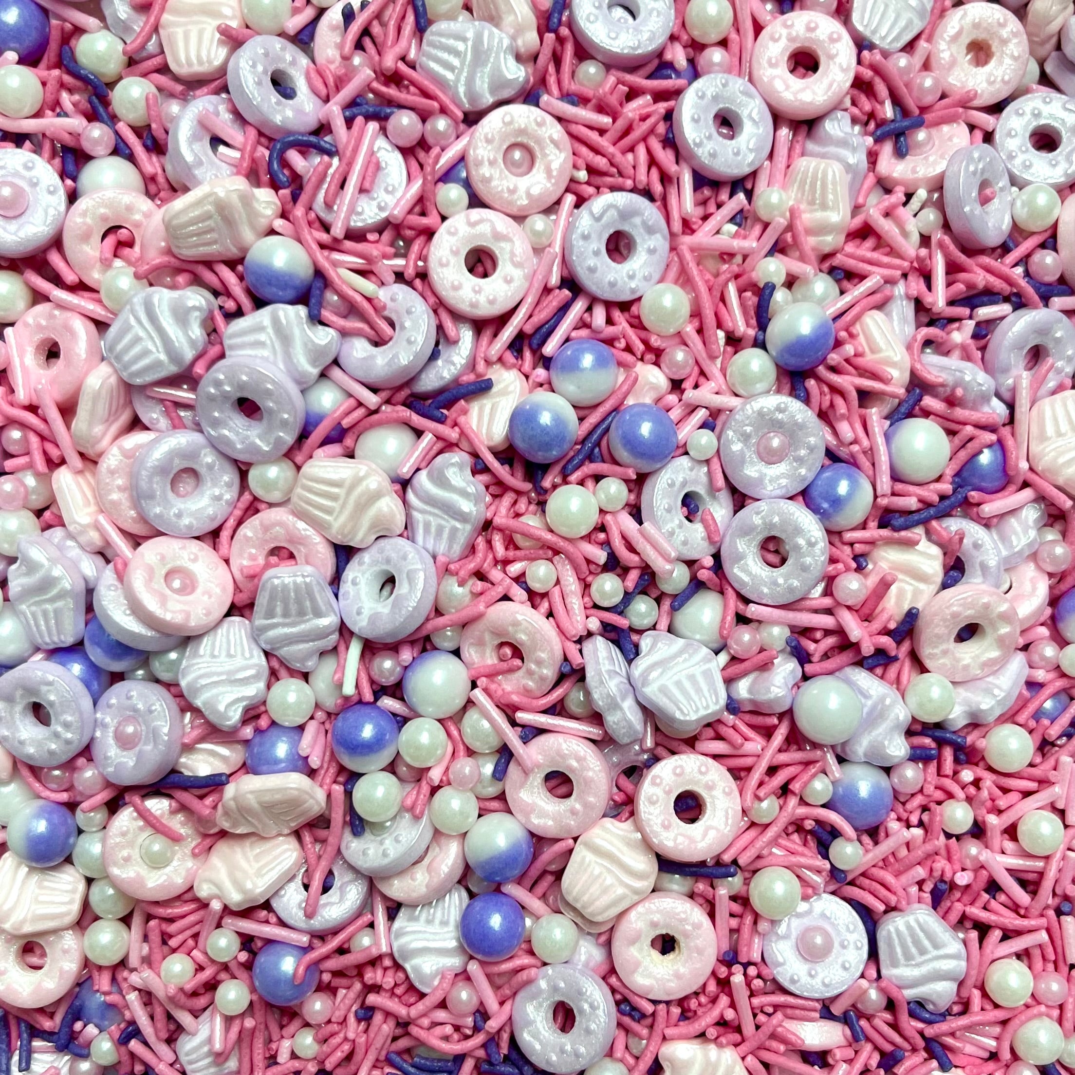 Sprinkles Donuts y Cupcakes pink 100 grs