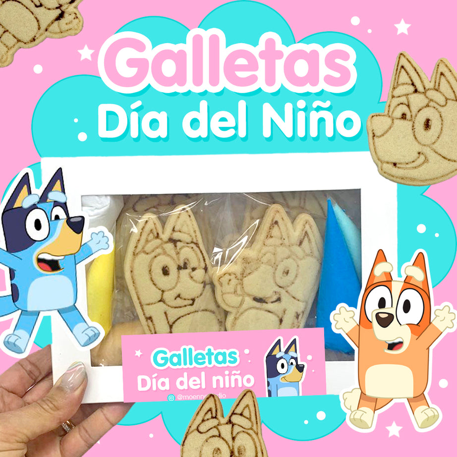 Set Pinta Galletas - Bluey y Bingo