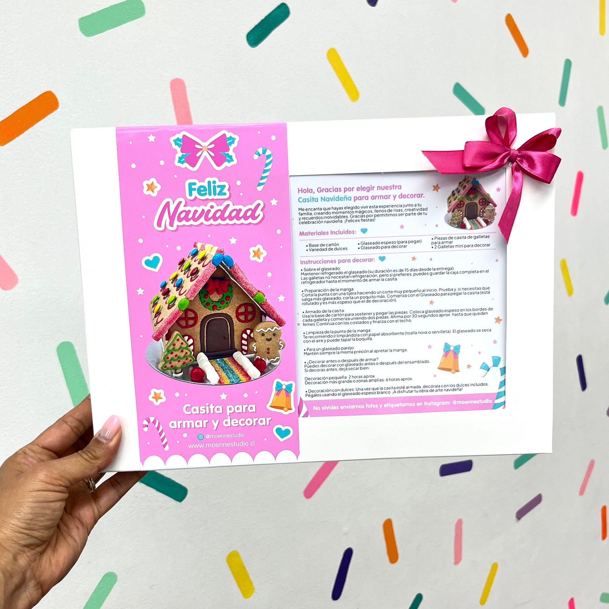 Set Casita Navidad para decorar