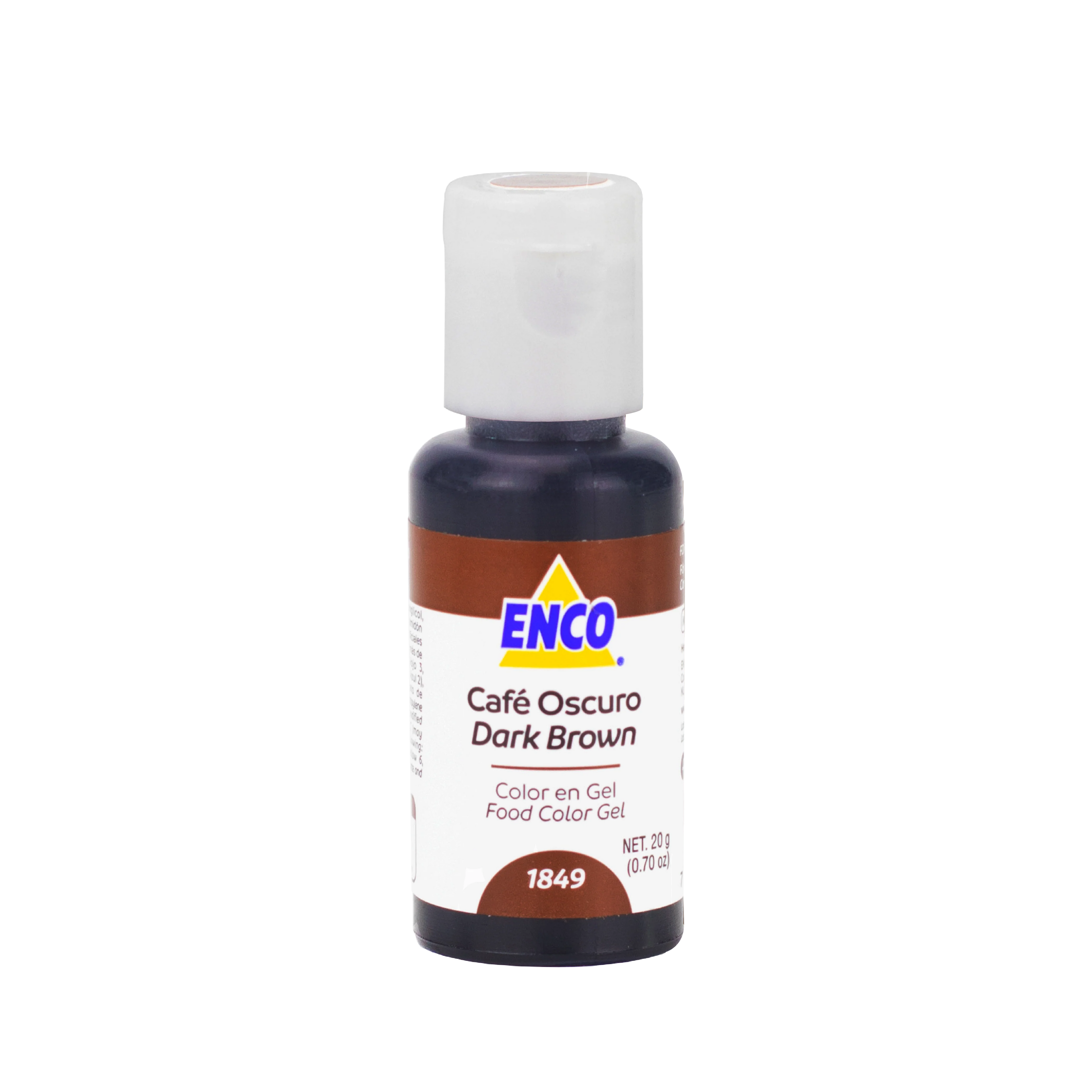 Colorante Enco Cafe Oscuro 20 gr
