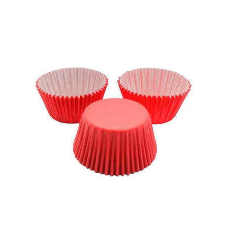 Cápsulas Rojo cupcakes 100u