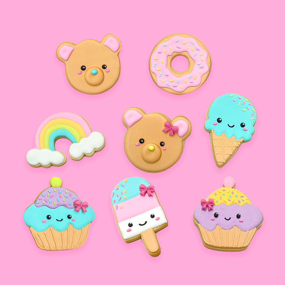 Clase horneado y decoración galletas Kawaii: Sabado 23 Agosto