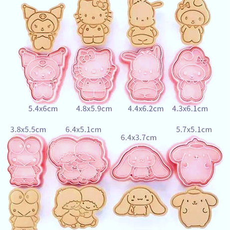 Set Cortador Galletas Sanrio