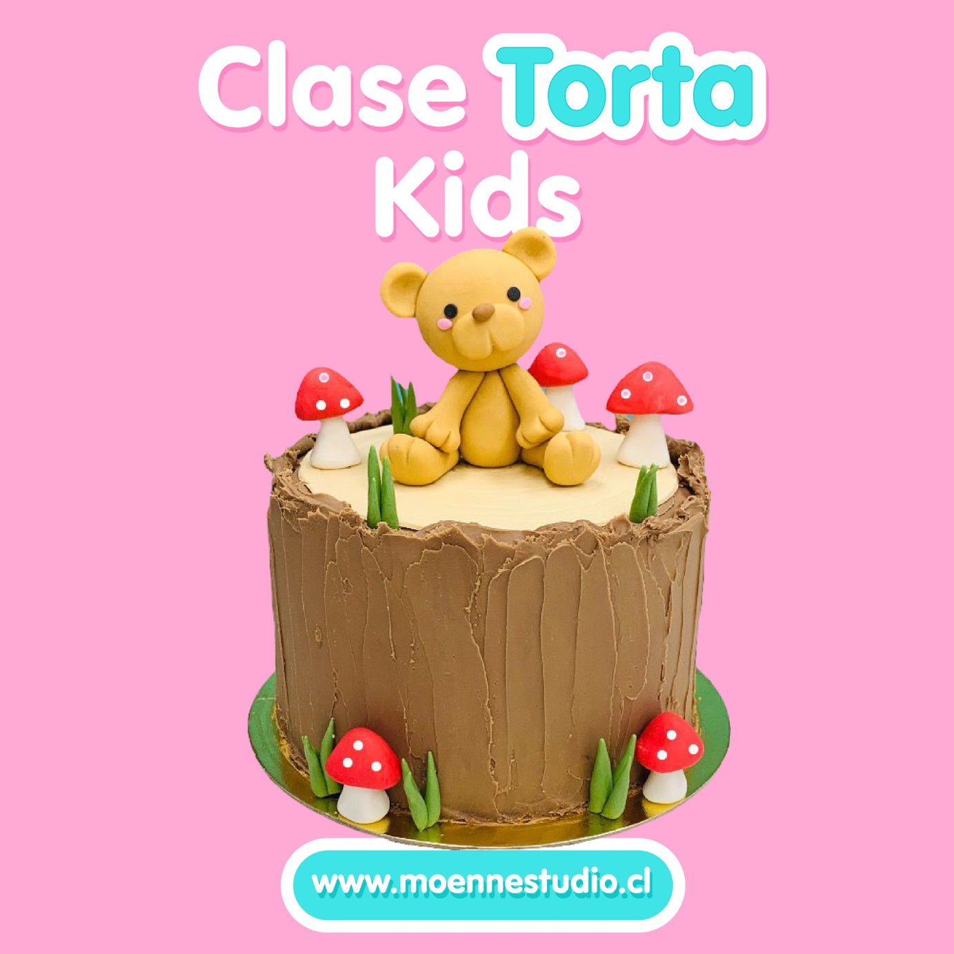 KIDS - Clase Torta Osito - Jueves 27 Feb