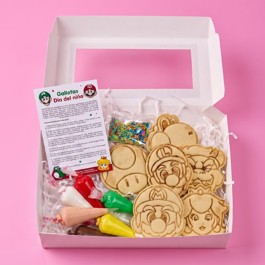 Box Galletas - Mario Bros