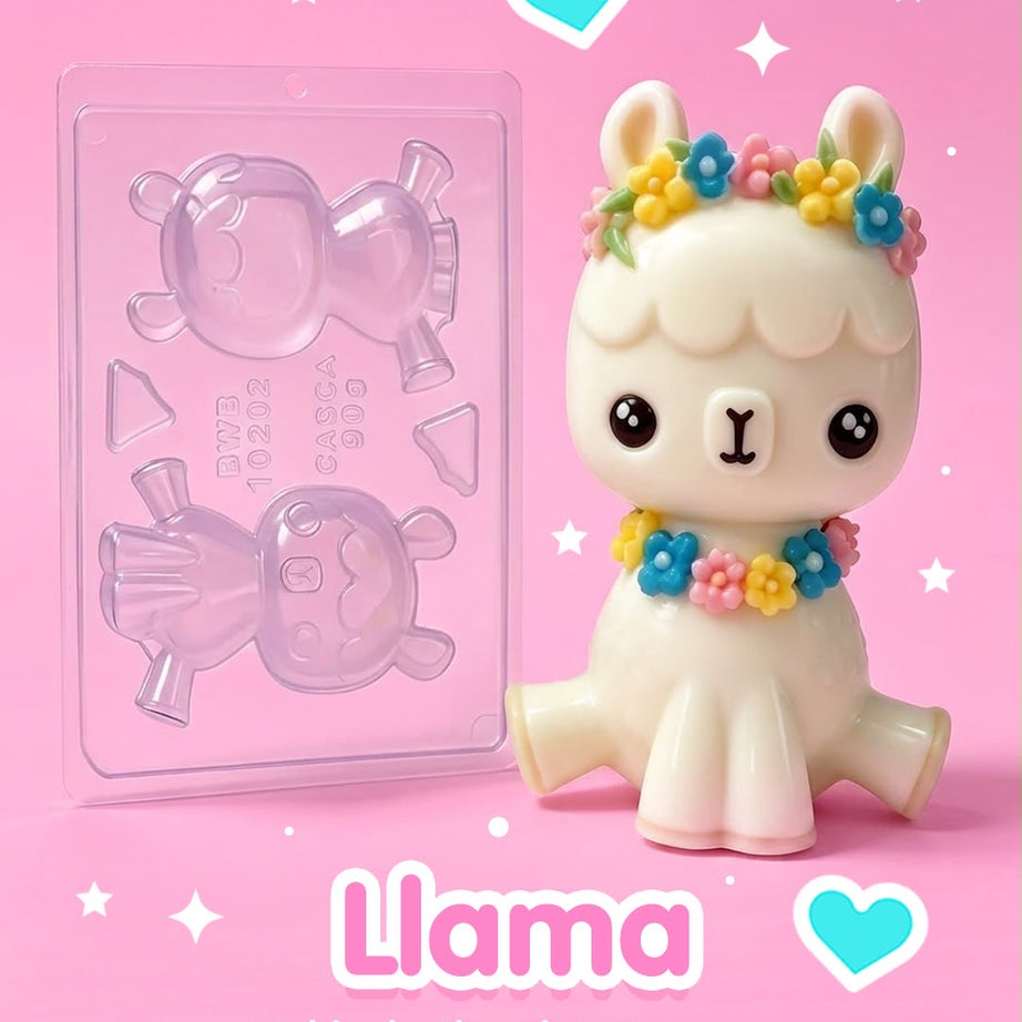 Molde Plastico Llama ( 3 Capas )