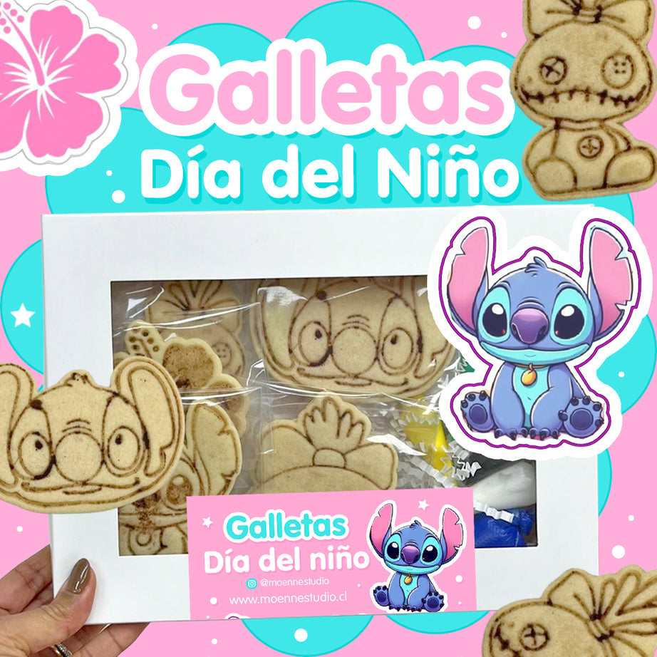 Set Pinta Galletas - Stitch
