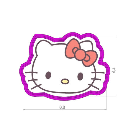 Cortador Hello Kitty Cara - Sanrio