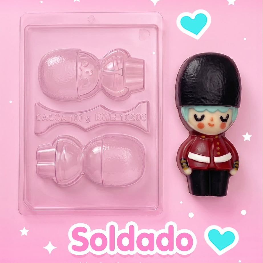 Molde Plastico Soldadito (3 Capas)