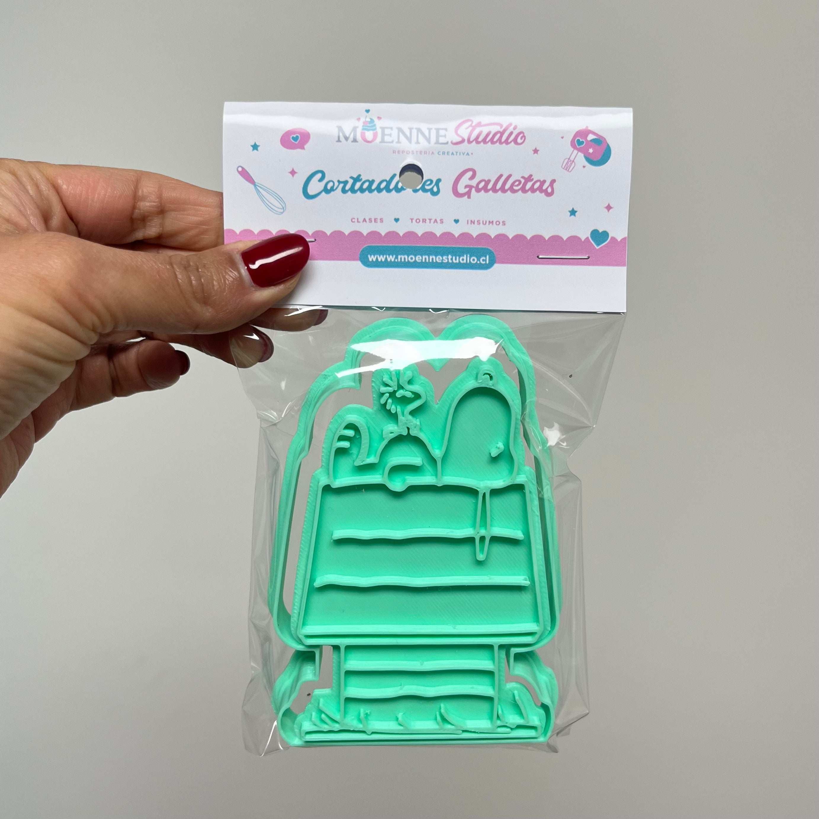 Cortador y Stamp Snoopy - Casita