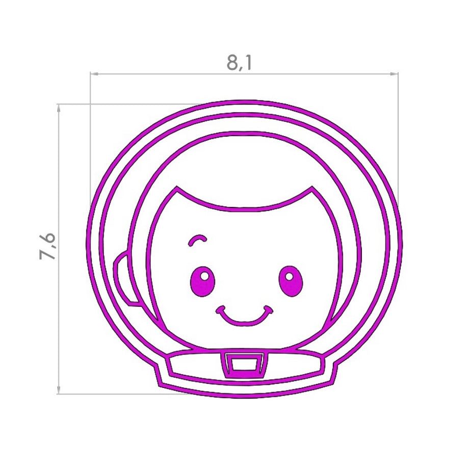Cortador y Stamp Toy Story - Buzz Lightyear Cara