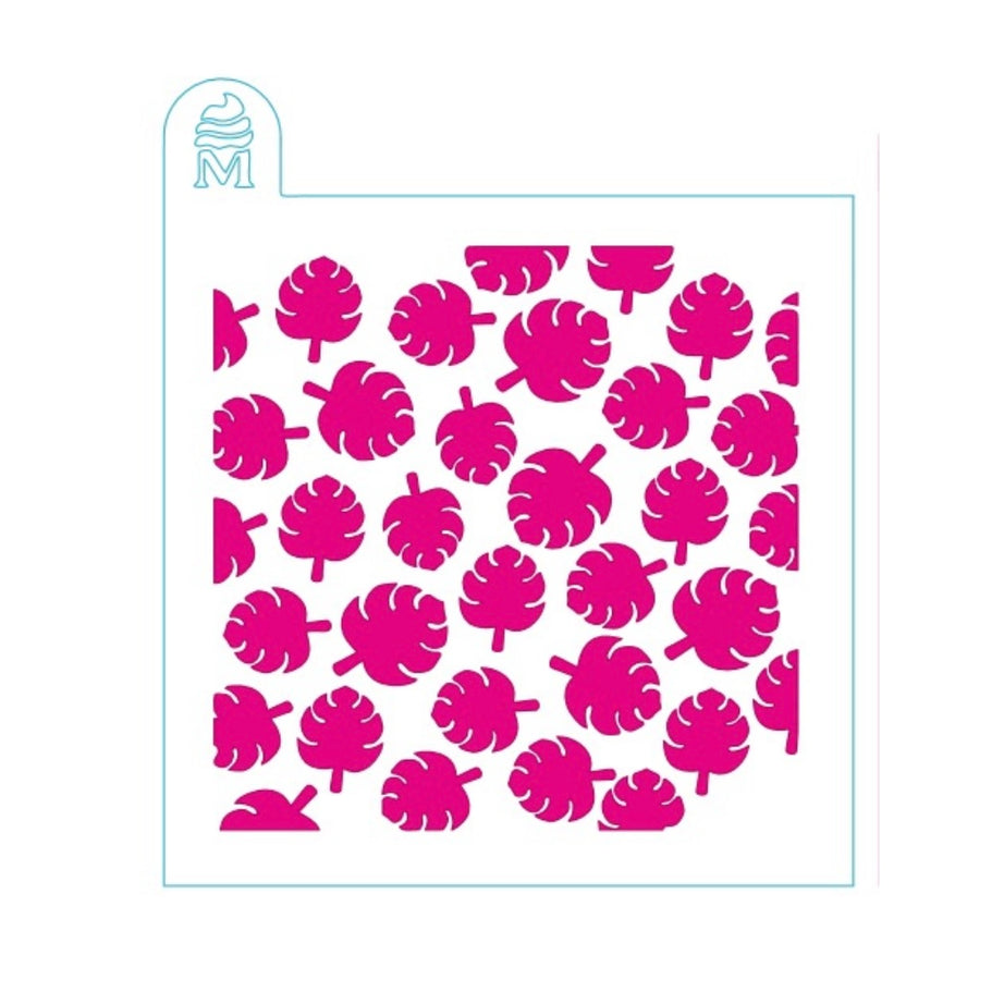 Stencil Hoja Tropical - Stitch
