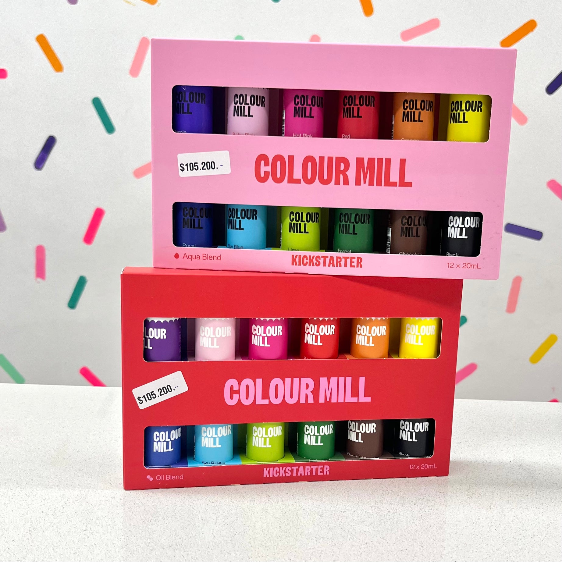 Kit 3: ColourMill: Hidrosoluble + Liposoluble