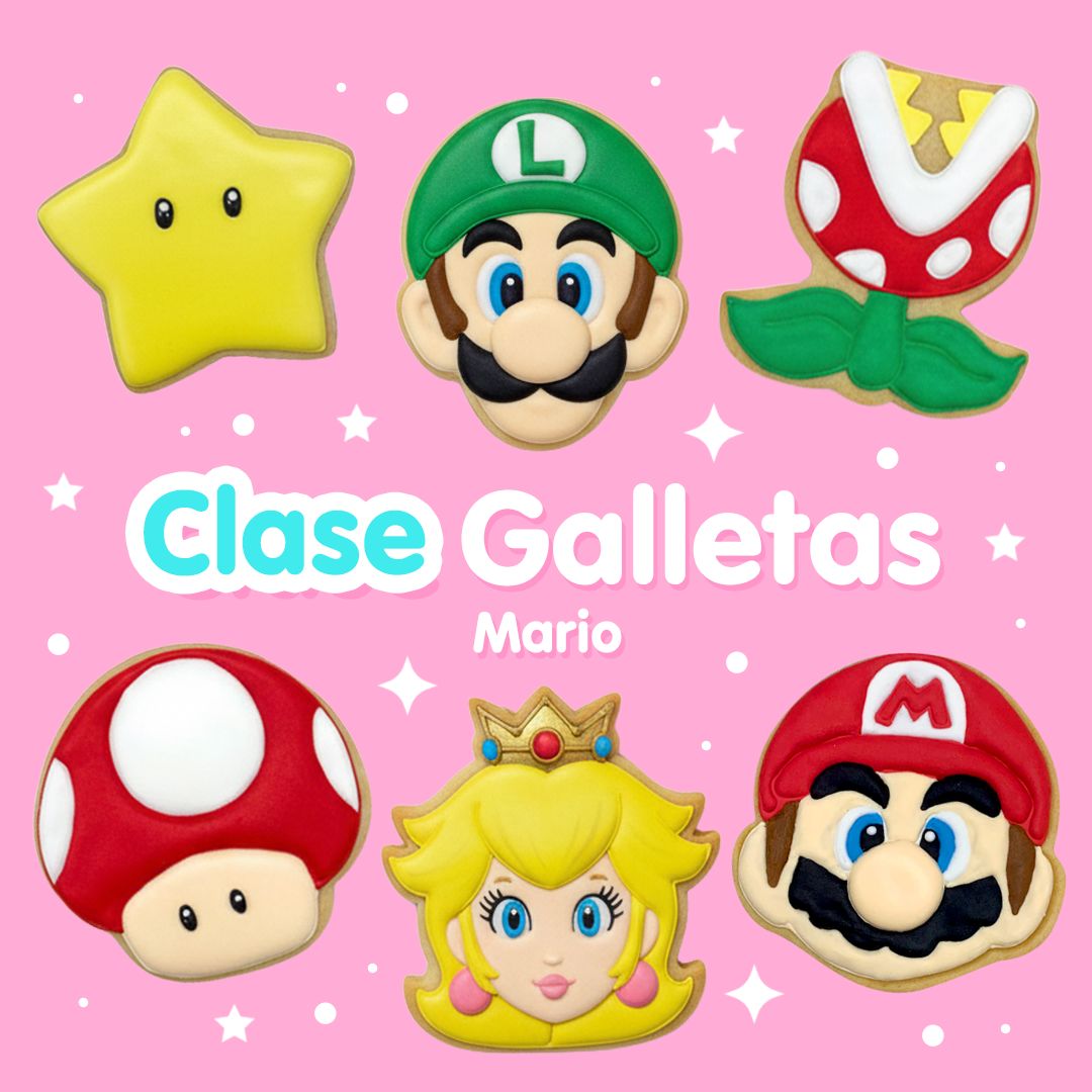 KIDS: Clase Galletas Mario Bros -  Martes 20 Enero