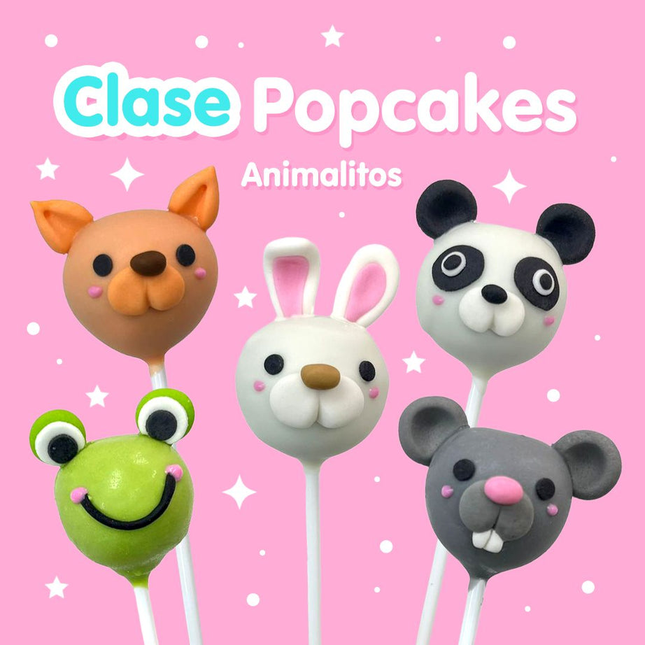 KIDS: Clase Popcakes animalitos - Lunes 12 Enero