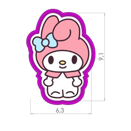 Cortador Cuerpo My Melody - Sanrio