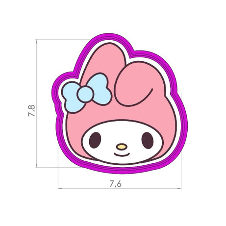 Cortador Cara My Melody - Sanrio