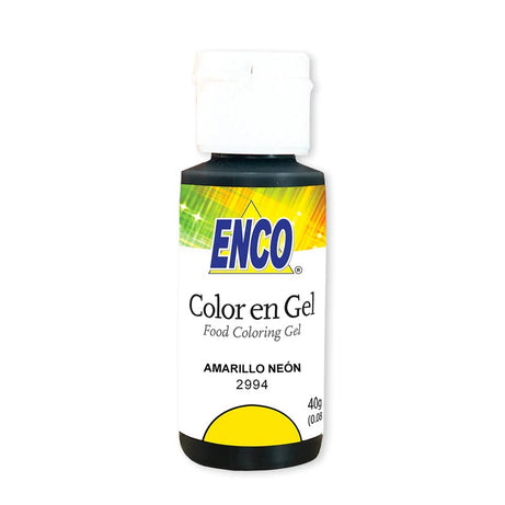 Colorante Amarillo Neon ENCO 40 gr