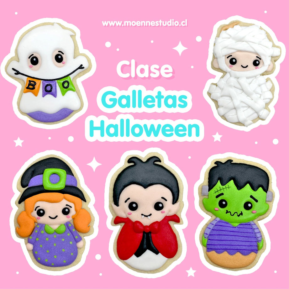 Clase horneado y decoración decoración Galletas Halloween Disfraces - Sábado 18 Octubre