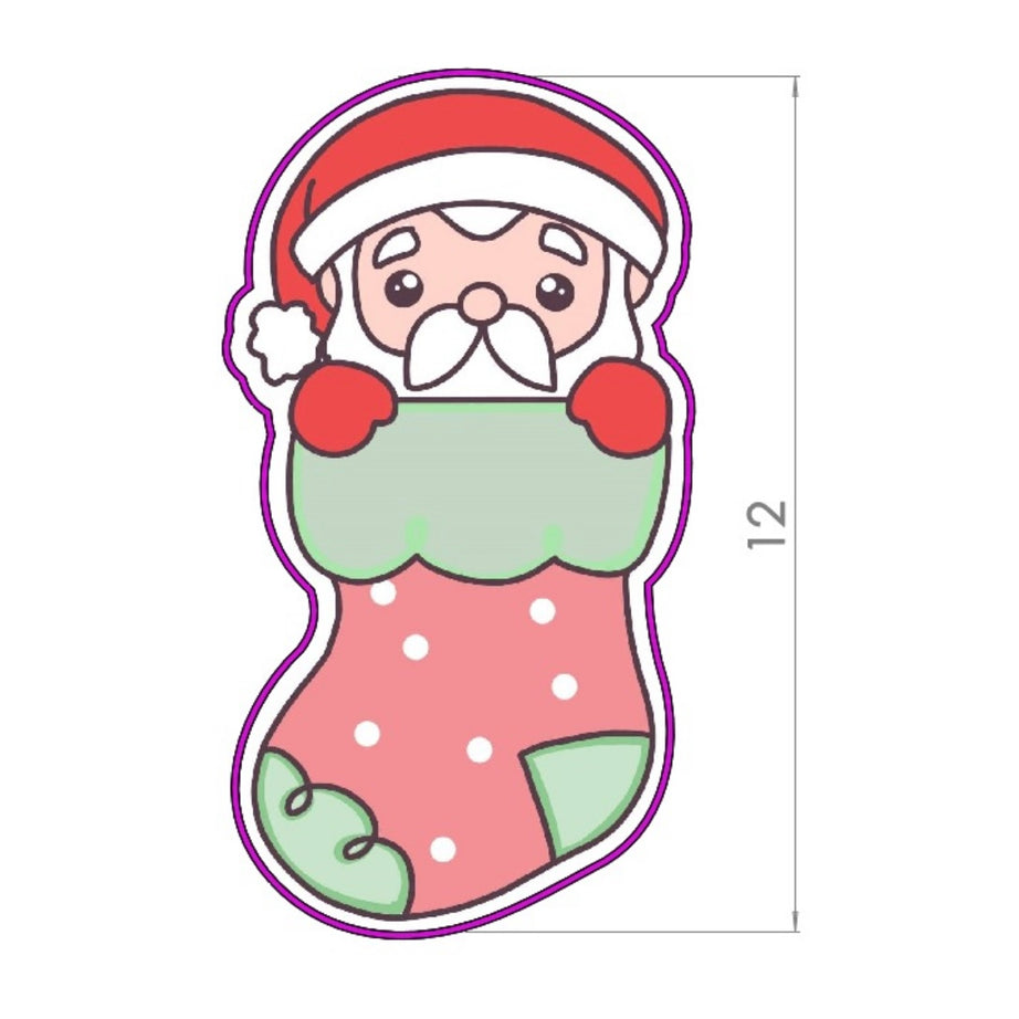 Cortador Bota Santa - Navidad