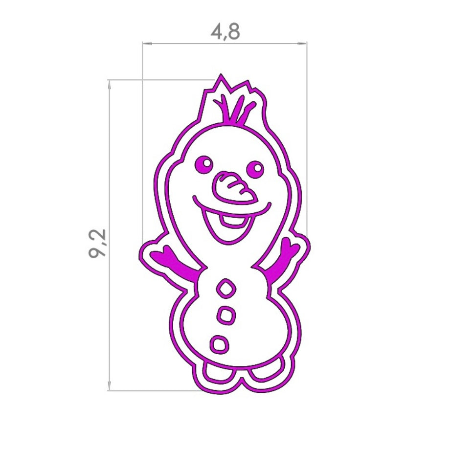 Cortador Stamp Olaf