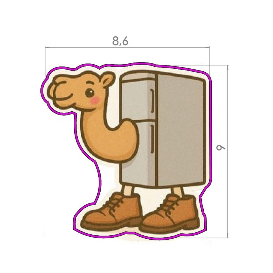 Cortador Camello Refrigerador  - Brainrot