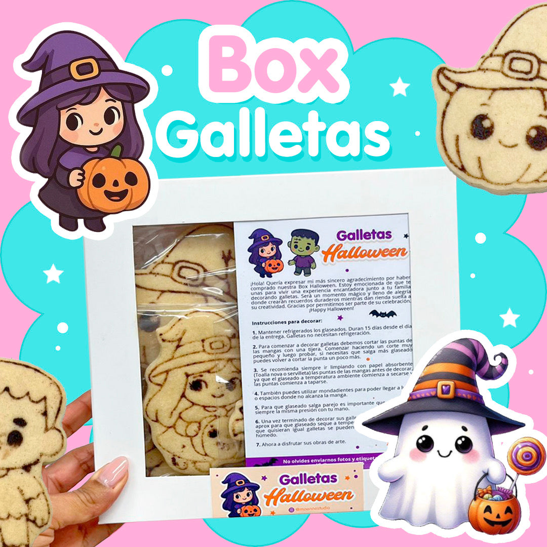 Kit: Galletas para Decorar Halloween