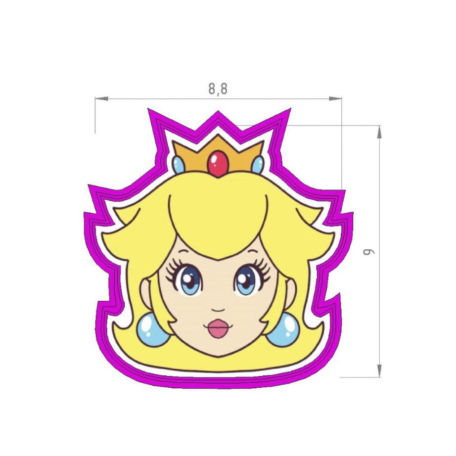 Cortador Princesa Peach