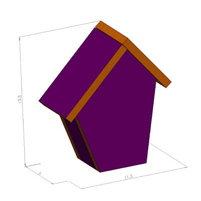 Set cortador Casa Halloween 3D Mediana