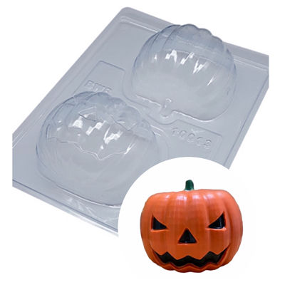 Moldes plastico Calabaza Grande 3D halloween (3 capas)