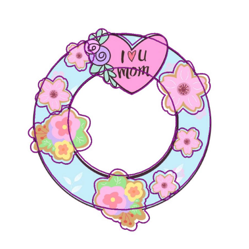 Set cortador corona Dia de la Madre