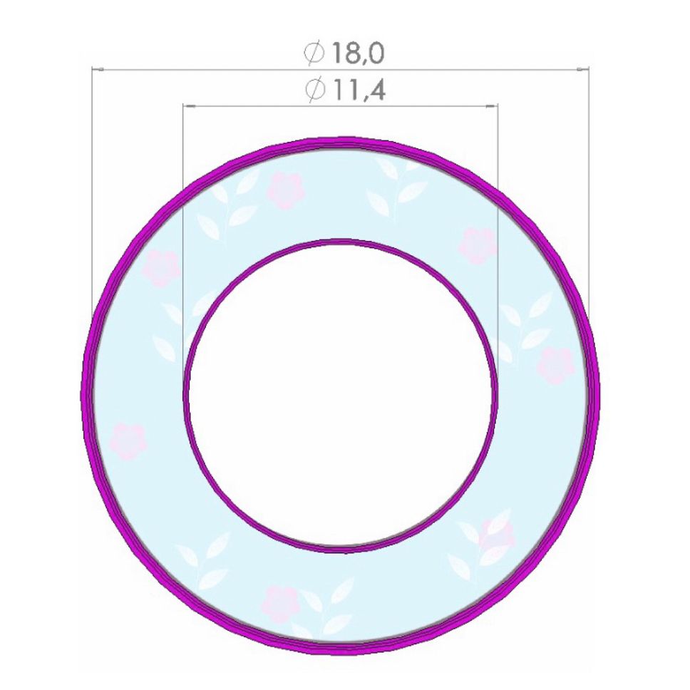 Set cortador corona Dia de la Madre