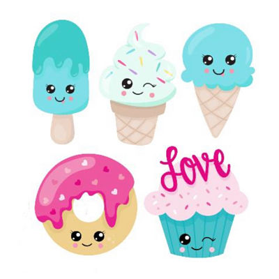 Set Cortador Ice Cream